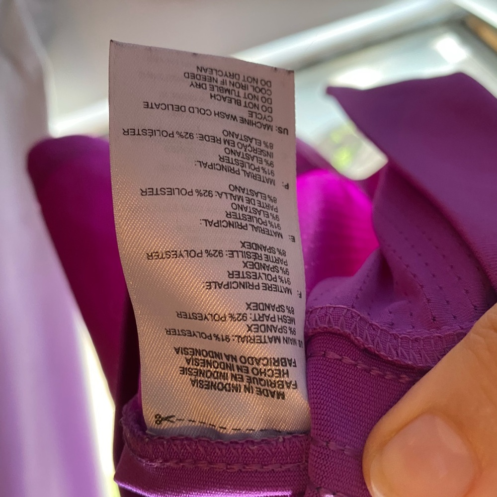 Fuchsia athletic jacket - Picture 6 of 6